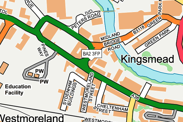 Map of WITHY KING TRUSTEES LIMITED at local scale