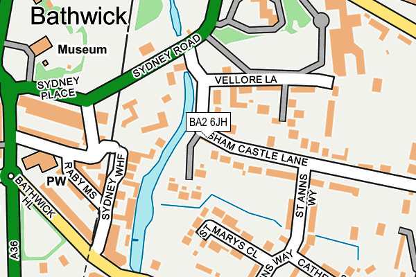 Map of 19 BATHWICK STREET (MANAGEMENT) LIMITED at local scale
