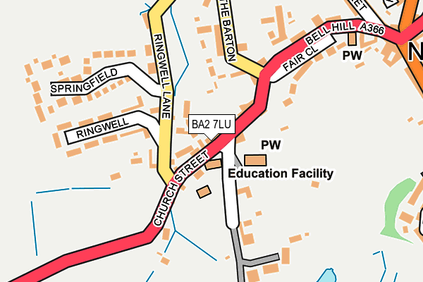 Map of R&J FELLOWS-PATEL LIMITED at local scale