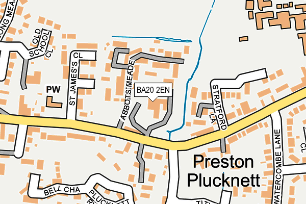 Map of ABBEY MANOR GROUP PENSION TRUSTEES LTD at local scale