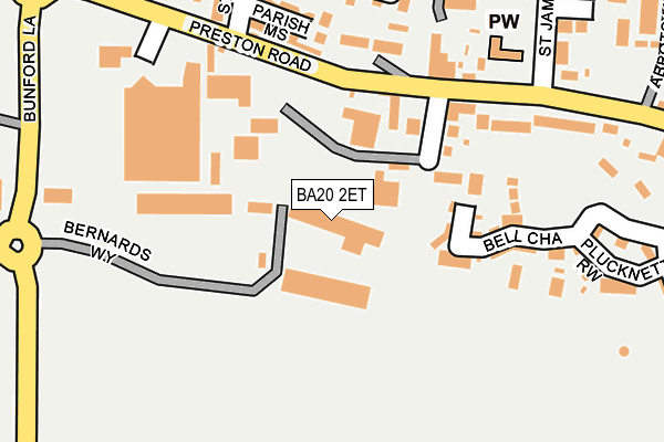 BA20 2ET map - OS OpenMap – Local (Ordnance Survey)