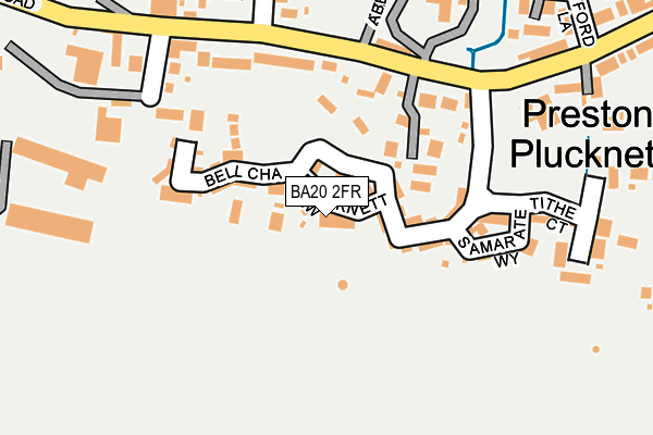 BA20 2FR map - OS OpenMap – Local (Ordnance Survey)