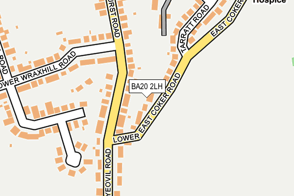 BA20 2LH map - OS OpenMap – Local (Ordnance Survey)
