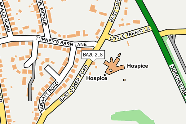 BA20 2LS map - OS OpenMap – Local (Ordnance Survey)