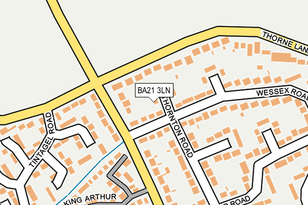 BA21 3LN map - OS OpenMap – Local (Ordnance Survey)