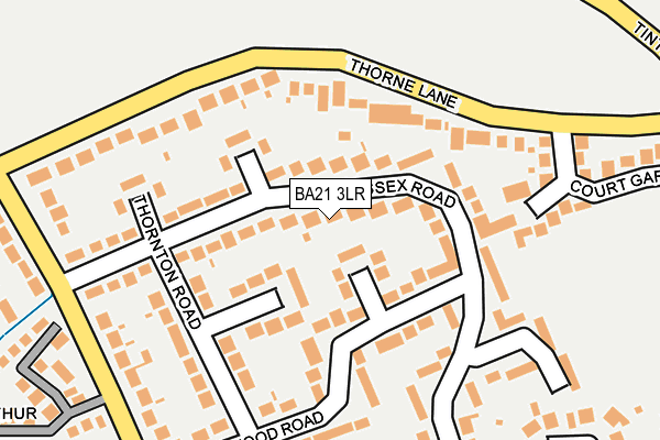 BA21 3LR map - OS OpenMap – Local (Ordnance Survey)