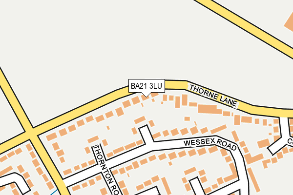 BA21 3LU map - OS OpenMap – Local (Ordnance Survey)