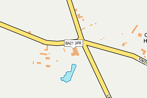 BA21 3PR map - OS OpenMap – Local (Ordnance Survey)