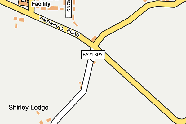 BA21 3PY map - OS OpenMap – Local (Ordnance Survey)