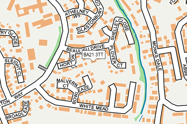 BA21 3TT map - OS OpenMap – Local (Ordnance Survey)