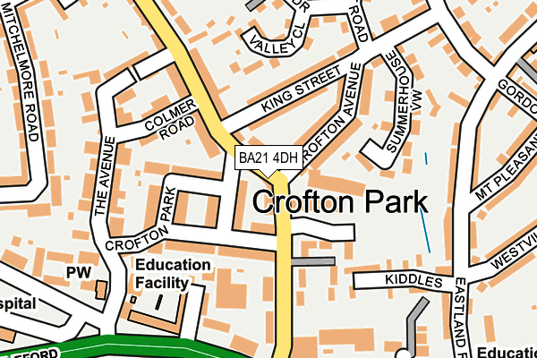 Map of SOMERSET PARENT CARER FORUM C.I.C. at local scale