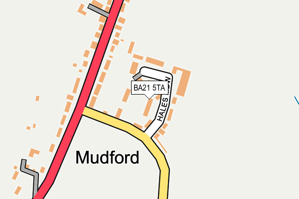 BA21 5TA map - OS OpenMap – Local (Ordnance Survey)
