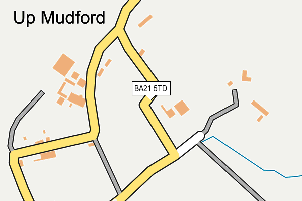 BA21 5TD map - OS OpenMap – Local (Ordnance Survey)