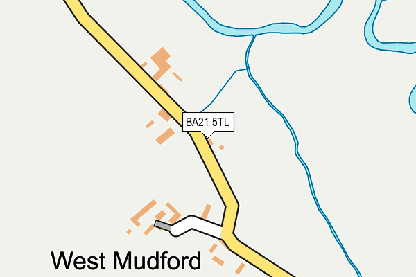 BA21 5TL map - OS OpenMap – Local (Ordnance Survey)