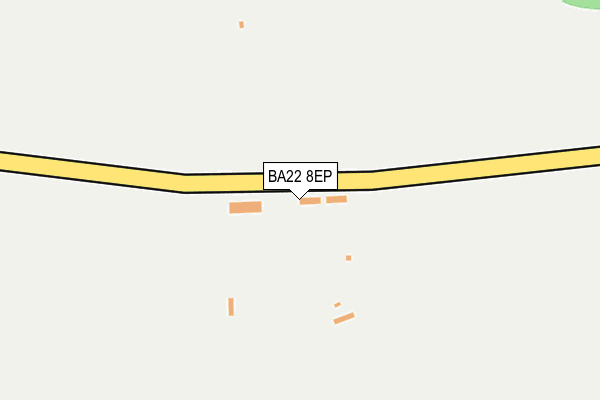 BA22 8EP map - OS OpenMap – Local (Ordnance Survey)