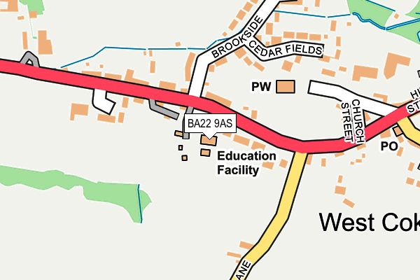 Map of JAF (YEOVIL) LIMITED at local scale