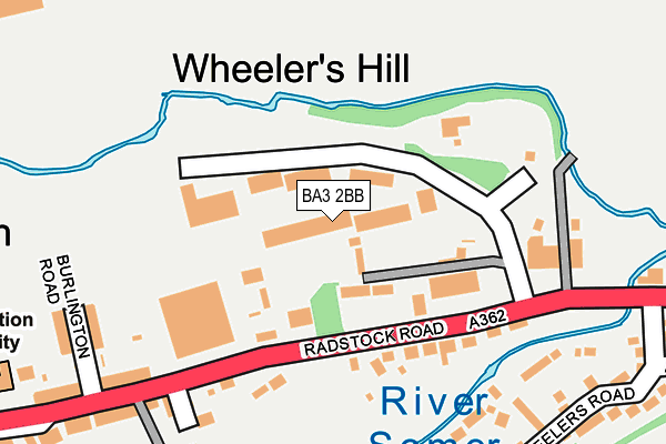 Map of FIRENZA LTD at local scale