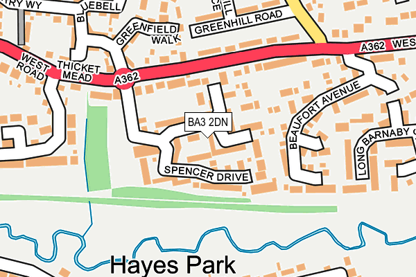 Map of JSW LANDSCAPING AND SURFACING LTD at local scale