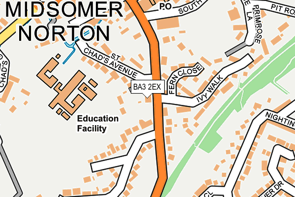 Map of AMMIQUE LIMITED at local scale