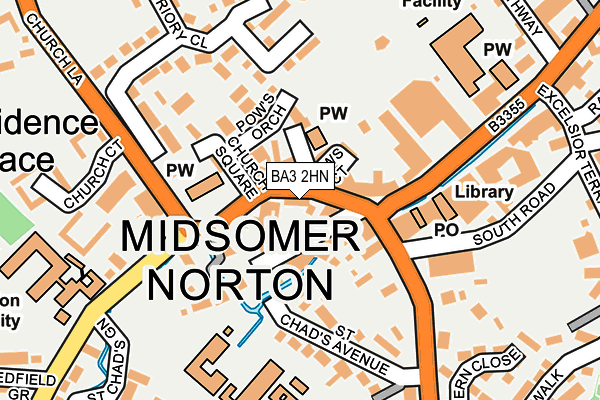 Map of POLYSERV ENTERPRISE LTD at local scale