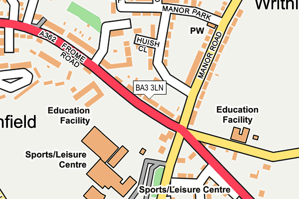 Map of METRICS RETAILS LTD at local scale