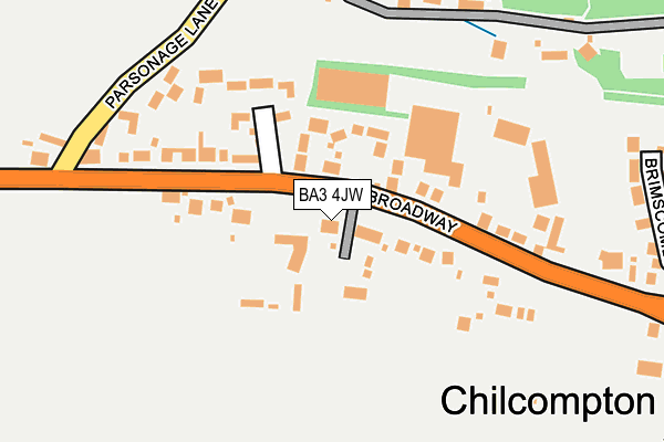 Map of MASSEY WILCOX (HOLDINGS) LTD at local scale