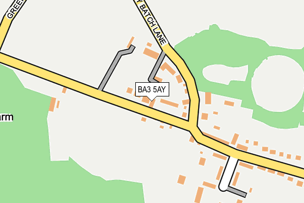 BA3 5AY map - OS OpenMap – Local (Ordnance Survey)