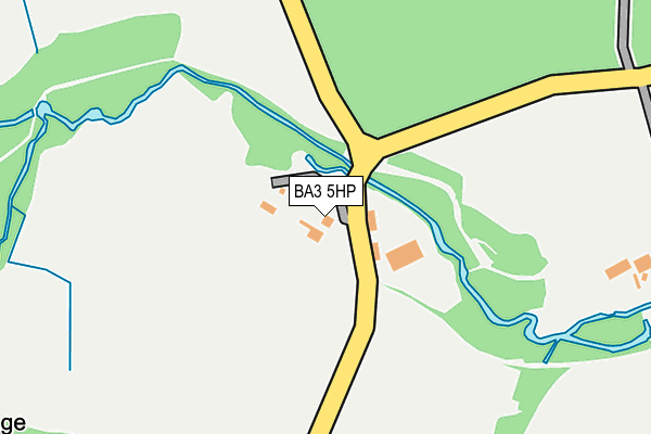 BA3 5HP map - OS OpenMap – Local (Ordnance Survey)