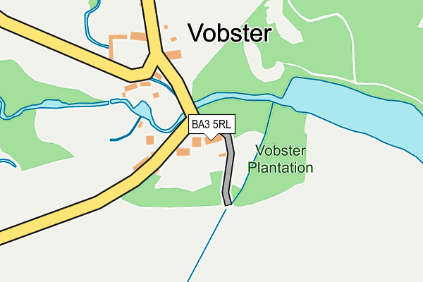 BA3 5RL map - OS OpenMap – Local (Ordnance Survey)