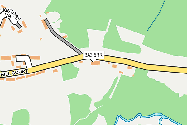 BA3 5RR map - OS OpenMap – Local (Ordnance Survey)