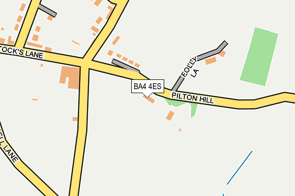 BA4 4ES map - OS OpenMap – Local (Ordnance Survey)