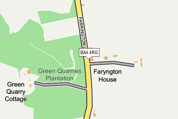 Map of GREEN QUARRY LIMITED at local scale