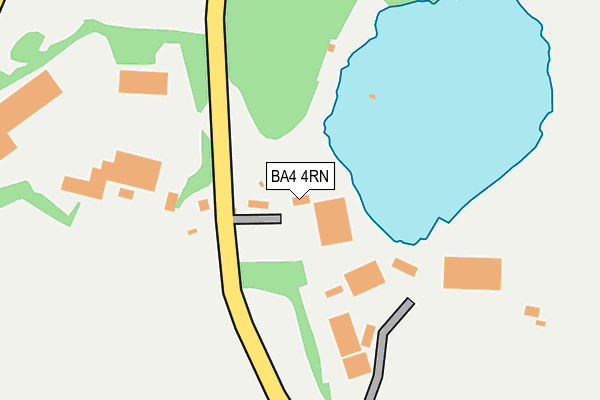 BA4 4RN map - OS OpenMap – Local (Ordnance Survey)