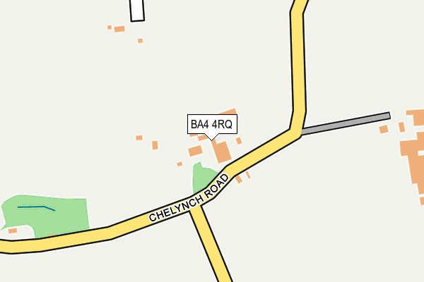 BA4 4RQ map - OS OpenMap – Local (Ordnance Survey)
