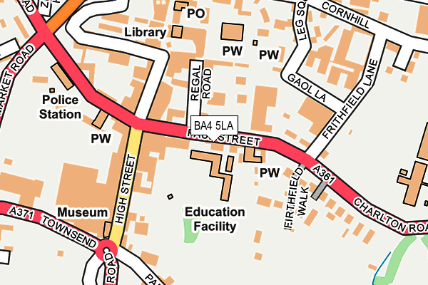 Map of ENGAGE S.W. LTD at local scale