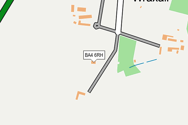 BA4 6RH map - OS OpenMap – Local (Ordnance Survey)
