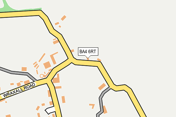BA4 6RT map - OS OpenMap – Local (Ordnance Survey)
