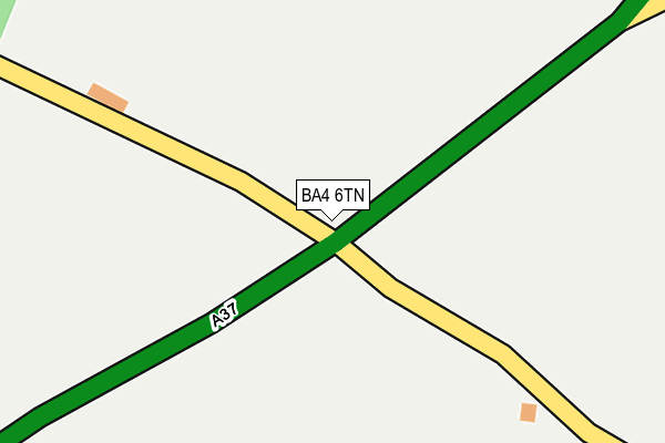 BA4 6TN map - OS OpenMap – Local (Ordnance Survey)