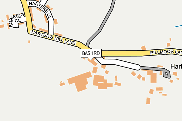 BA5 1RD map - OS OpenMap – Local (Ordnance Survey)