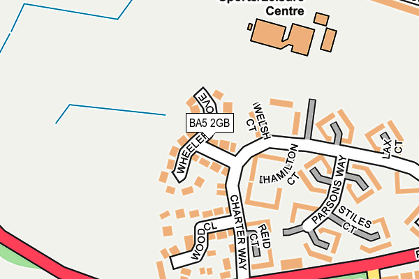 Map of RAINBOW THEATRE SOUTH WEST LTD at local scale