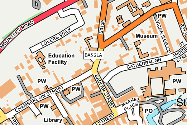 Map of SOUTH WEST DERMATOLOGY LIMITED at local scale
