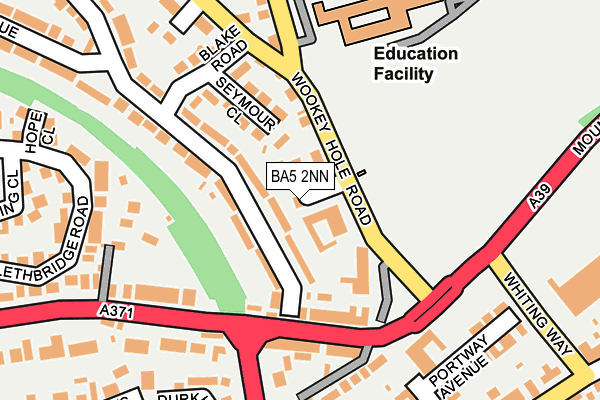 BA5 2NN map - OS OpenMap – Local (Ordnance Survey)
