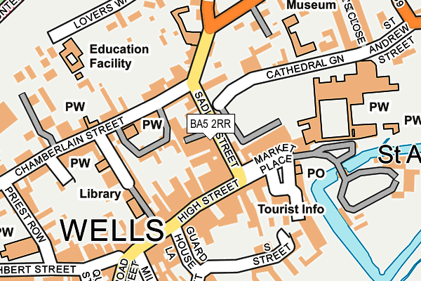 Map of MILL STREET BUSINESS CENTRE LIMITED at local scale