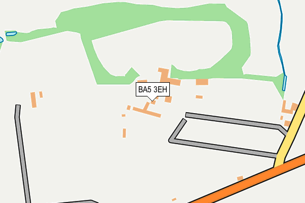 BA5 3EH map - OS OpenMap – Local (Ordnance Survey)