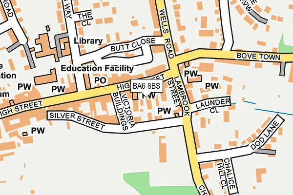 Map of R WATKINS PROPERTY MAINTENANCE LTD at local scale