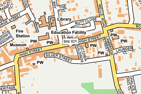 Map of TOR ROOFING LTD at local scale