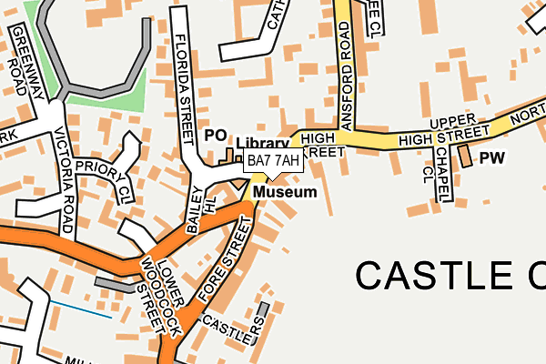 Map of MAISON CATELIER LIMITED at local scale