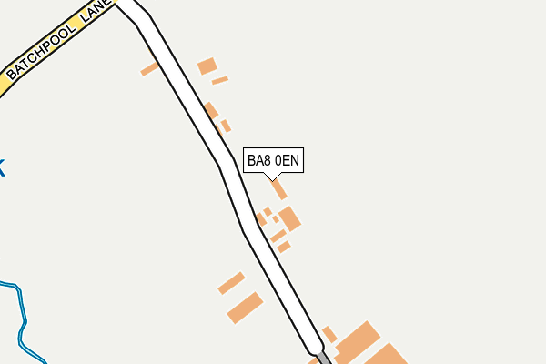 BA8 0EN map - OS OpenMap – Local (Ordnance Survey)