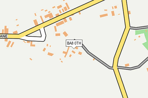 BA8 0TH map - OS OpenMap – Local (Ordnance Survey)