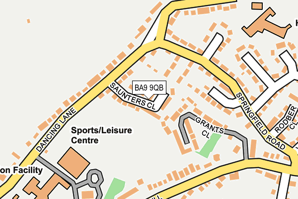 Map of HOUGHTON M BUILDING LTD at local scale